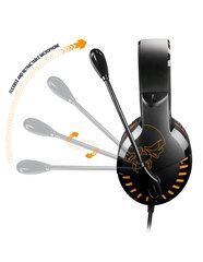 Spirit Of Gamer PRO-H3 Black Orange hind ja info | Kõrvaklapid | kaup24.ee