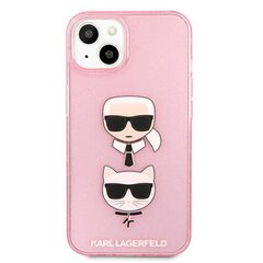 Telefoniümbris Karl Lagerfeld KLHCP13MKCTUGLP iPhone 13 6,1" hind ja info | Telefoni kaaned, ümbrised | kaup24.ee