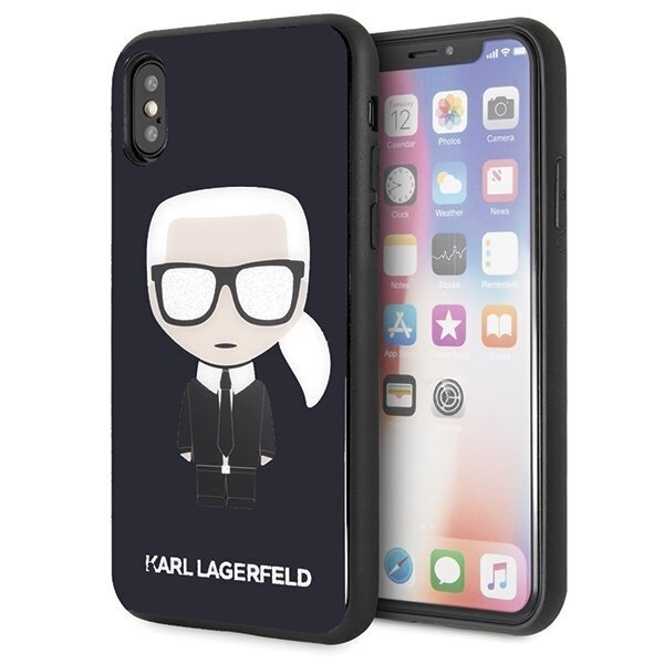 Telefoniümbris Karl Lagerfeld KLHCPXDLFKBK iPhone X/Xs цена и информация | Telefoni kaaned, ümbrised | kaup24.ee