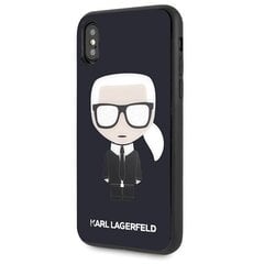 Чехол для телефона Karl Lagerfeld KLHCPXDLFKBK для iPhone X/Xs цена и информация | Чехлы для телефонов | kaup24.ee