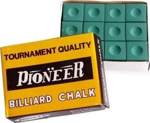 Piljardi kriit Pioneer, 12 tk. hind ja info | Pioneer Sport, puhkus, matkamine | kaup24.ee