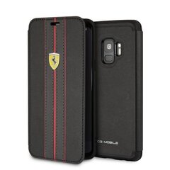 Ferrari Book FESURFLBKTS9BKR S9 G960 czarny/black Urban hind ja info | Telefoni kaaned, ümbrised | kaup24.ee