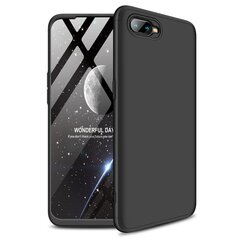 GKK 360 Protection Case Front and Back Case Full Body Cover Oppo RX17 Neo black (Black) hind ja info | Telefoni kaaned, ümbrised | kaup24.ee