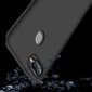 GKK 360 Protection Case Front and Back Case Full Body Cover Oppo AX7 black (Black) hind ja info | Telefoni kaaned, ümbrised | kaup24.ee