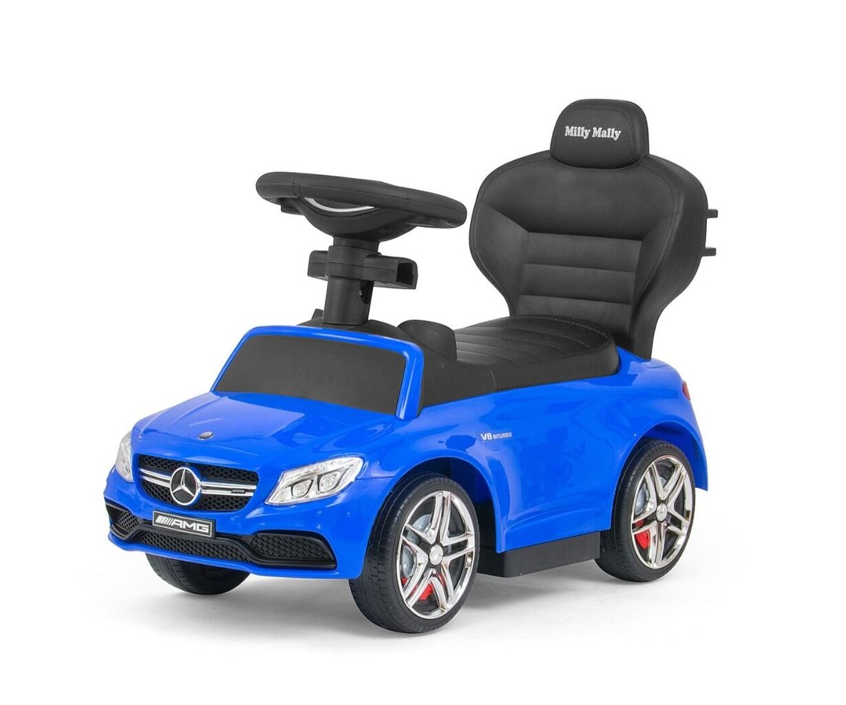 Transporto priemonė su „Mercedes-AMG C63 Coupe Blue“ rankena hind ja info | Imikute mänguasjad | kaup24.ee