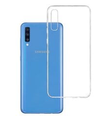 3MK CCASGA70 telefoniümbris Samsung Galaxy A70, läbipaistev hind ja info | Telefoni kaaned, ümbrised | kaup24.ee