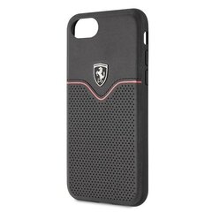 Чехол Ferrari Hardcase FEOVEHCI8BK для iPhone 7/8 Off Track Victory, черный  цена и информация | Чехлы для телефонов | kaup24.ee