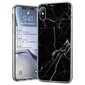 Wozinsky Marble TPU case cover for Samsung Galaxy A40 black (Black) цена и информация | Telefoni kaaned, ümbrised | kaup24.ee