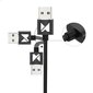 Wozinsky Magnetic WMC-01, USB / micro USB / USB C / Lightning, 1m цена и информация | Mobiiltelefonide kaablid | kaup24.ee