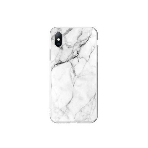 Wozinsky Marble TPU case cover for Xiaomi Redmi 8A white (White) hind ja info | Telefoni kaaned, ümbrised | kaup24.ee