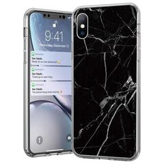 Чехол Wozinsky Marble TPU для Xiaomi Redmi 8A, чёрный цена и информация | Чехлы для телефонов | kaup24.ee