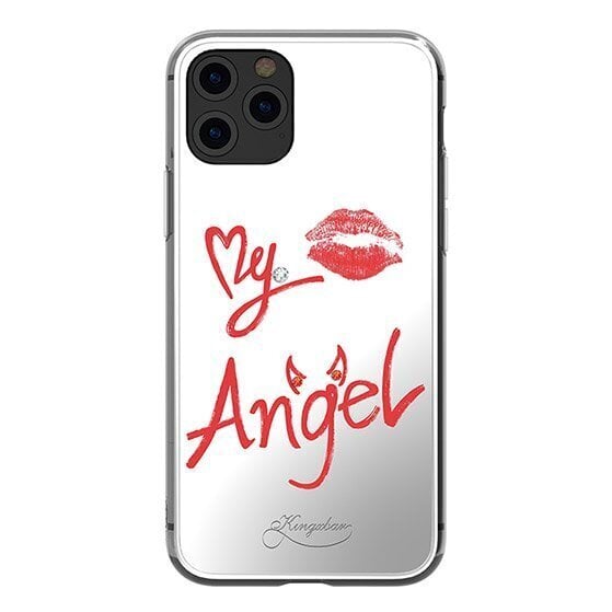 Kingxbar Angel mirror case decorated with original Swarovski crystals iPhone 11 Pro Max transparent (Transparent) цена и информация | Telefoni kaaned, ümbrised | kaup24.ee