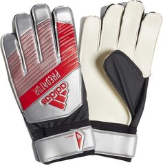 Вратарские перчатки ADIDAS PREDATOR TOP TRAINING DY2606 9 размер, серебряные, черные цена и информация | Тренировочные перчатки. Размер 5 | kaup24.ee