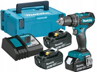 Drill driver Makita DHP485RF3J цена и информация | Шуруповерты, дрели | kaup24.ee