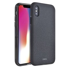 Uniq case Lithos iPhone X / Xs black / charcoal black (Black) цена и информация | Чехлы для телефонов | kaup24.ee