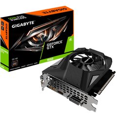 Gigabyte GV-N1656OC-4GD NVIDIA, 4 GB, GeForce GTX 1650, GDDR6, PCI-E 3.0 x 16, Processor frequency 1635 MHz, DVI-D ports quantity 1, HDMI ports quantity 1, Memory clock speed 12000 MHz цена и информация | Видеокарты | kaup24.ee