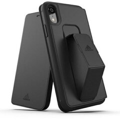 Чехол Adidas SP Folio Grip Case для iPhone Xr 32858, черный цена и информация | Чехлы для телефонов | kaup24.ee