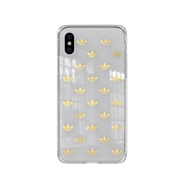 Adidas OR SnapCase ENTRY iPhone X / Xs gold / gold 33336 цена и информация | Telefoni kaaned, ümbrised | kaup24.ee