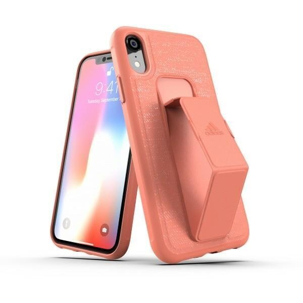 Adidas SP Grip Case iPhone Xr Coral / Chalk Coral 32856 цена и информация | Telefoni kaaned, ümbrised | kaup24.ee