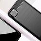 Carbon Case Flexible Cover TPU Case for Huawei Y5p black (Black) hind ja info | Telefoni kaaned, ümbrised | kaup24.ee