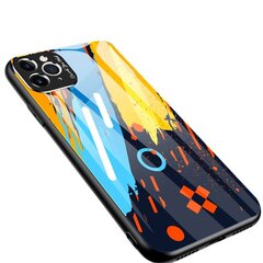 Color Glass Case Durable Cover with Tempered Glass Back and camera cover iPhone 11 Pro Max pattern 1 (Multicolour) цена и информация | Чехлы для телефонов | kaup24.ee