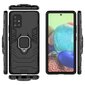 Ring Armor Case Kickstand Tough Rugged Cover for Samsung Galaxy A71 5G black (Black) цена и информация | Telefoni kaaned, ümbrised | kaup24.ee