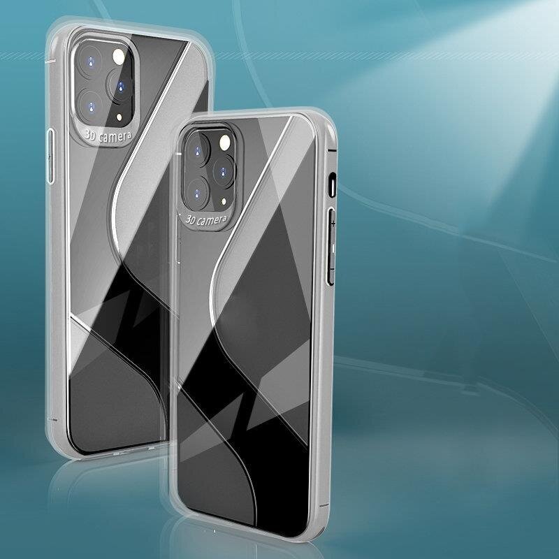 S-Case Flexible Cover TPU Case for Huawei P40 Lite / Nova 7i / Nova 6 SE black (Black) цена и информация | Telefoni kaaned, ümbrised | kaup24.ee