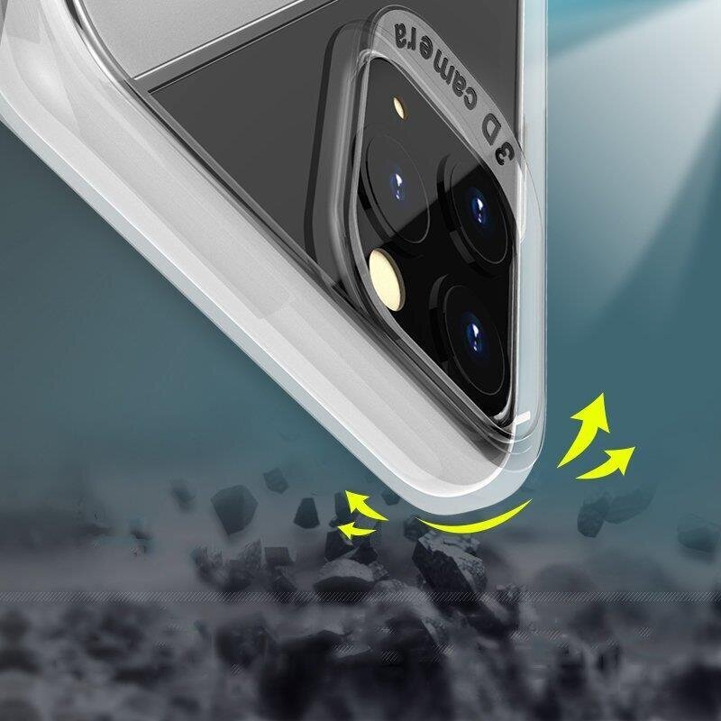 S-Case Flexible Cover TPU Case for Huawei P40 Lite E black (Black) цена и информация | Telefoni kaaned, ümbrised | kaup24.ee