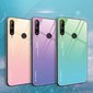 Gradient Glass Durable Cover with Tempered Glass Back Huawei P40 Lite E pink-purple (Pink || Purpurowy) цена и информация | Telefoni kaaned, ümbrised | kaup24.ee