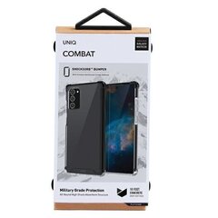 Uniq case for Combat Samsung Note 20 N980 black / carbon black цена и информация | Чехлы для телефонов | kaup24.ee