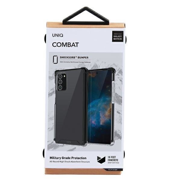 Uniq case for Combat Samsung Note 20 N980 black / carbon black цена и информация | Telefoni kaaned, ümbrised | kaup24.ee