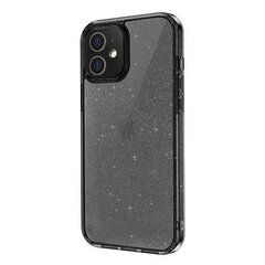 Uniq case LifePro Tinsel iPhone 12 mini 5,4 &quot;black / vapor smoke hind ja info | Telefoni kaaned, ümbrised | kaup24.ee