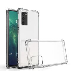 Wozinsky Anti Shock durable case with Military Grade Protection for Samsung Galaxy Note 20 transparent hind ja info | Telefoni kaaned, ümbrised | kaup24.ee