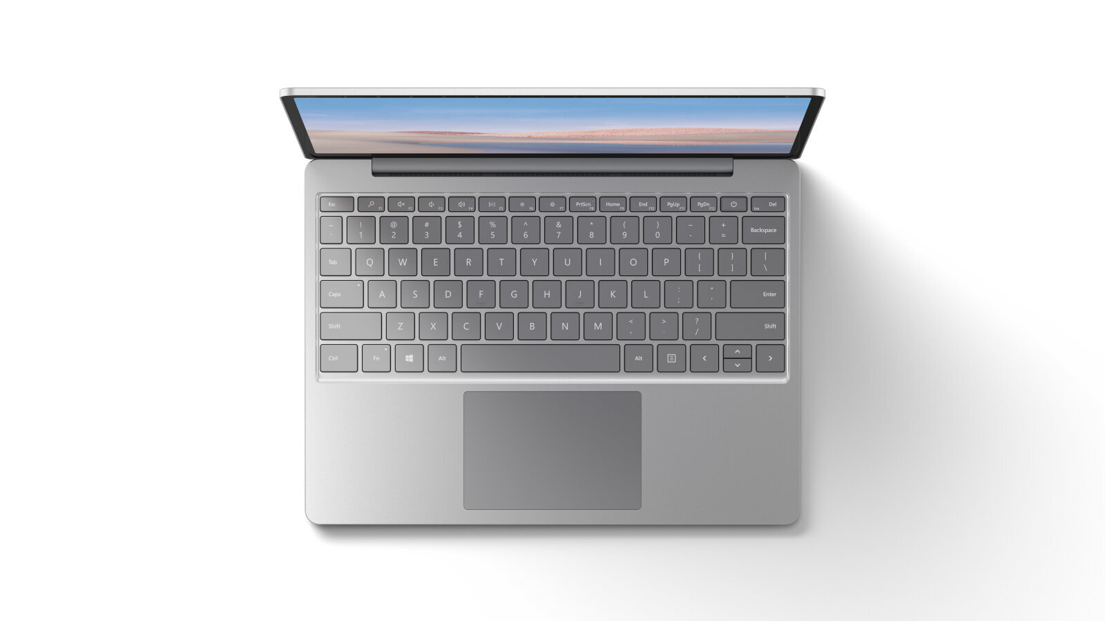 Microsoft Surface Laptop Go i5-1035G1 Notebook 31.6 cm &#40;12.4&#34;&#41; Touchscreen Intel® Core™ i5 8 GB LPDDR4x-SDRAM 256 GB SSD Wi-Fi 6 &#40;802.11ax&#41; Windows 10 Pro Platinum цена и информация | Sülearvutid | kaup24.ee