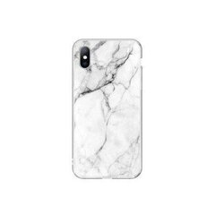 Wozinsky Marble TPU case cover for iPhone 12 Pro Max white (White) hind ja info | Telefoni kaaned, ümbrised | kaup24.ee