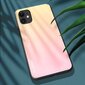 Gradient Glass Durable Cover with Tempered Glass Back iPhone 12 Pro / iPhone 12 pink (Pink) цена и информация | Telefoni kaaned, ümbrised | kaup24.ee