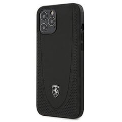 Ferrari FEOGOHCP12LBK iPhone 12 Pro Max 6,7" czarny/black hardcase Off Track Perforated hind ja info | Telefoni kaaned, ümbrised | kaup24.ee