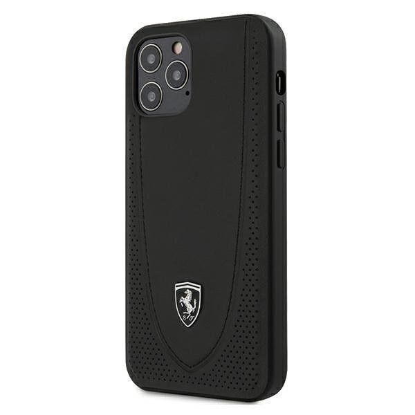 Ferrari FEOGOHCP12MBK iPhone 12/12 Pro 6,1" czarny/black hardcase Off Track Perforated hind ja info | Telefoni kaaned, ümbrised | kaup24.ee