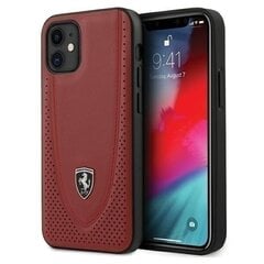 Ferrari FEOGOHCP12SRE iPhone 12 mini 5,4" czerwony/red hardcase Off Track Perforated hind ja info | Telefoni kaaned, ümbrised | kaup24.ee