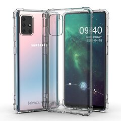 Wozinsky Anti Shock durable case with Military Grade Protection for Samsung Galaxy M51 transparent hind ja info | Telefoni kaaned, ümbrised | kaup24.ee