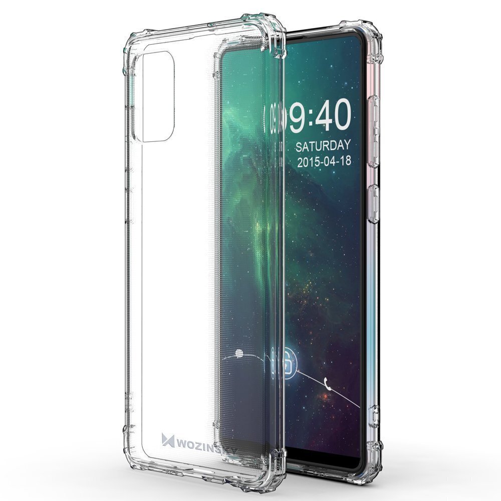 Wozinsky Anti Shock durable case with Military Grade Protection for Samsung Galaxy M51 transparent цена и информация | Telefoni kaaned, ümbrised | kaup24.ee