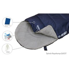 Quest Royokamp 1024912 tourist sleeping bag цена и информация | Спальные мешки | kaup24.ee
