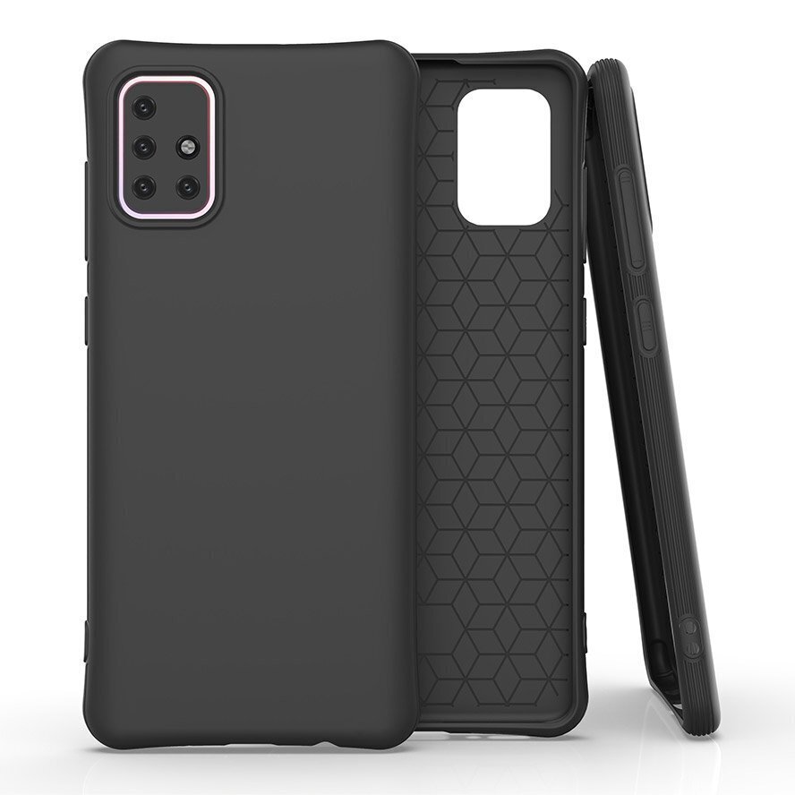 Soft Color Case flexible gel case for Samsung Galaxy M31s black (Black) цена и информация | Telefoni kaaned, ümbrised | kaup24.ee