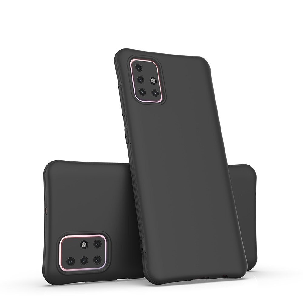 Soft Color Case flexible gel case for Samsung Galaxy M31s black (Black) hind ja info | Telefoni kaaned, ümbrised | kaup24.ee