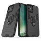 Ring Armor Case Kickstand Tough Rugged Cover for iPhone 12 Pro Max black (Black) hind ja info | Telefoni kaaned, ümbrised | kaup24.ee