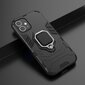 Ring Armor Case Kickstand Tough Rugged Cover for iPhone 12 mini black (Black) цена и информация | Telefoni kaaned, ümbrised | kaup24.ee