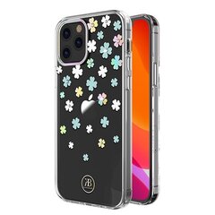 Kingxbar Lucky Series case decorated with original Swarovski crystals iPhone 12 mini transparent (Clover) (Transparent) цена и информация | Чехлы для телефонов | kaup24.ee