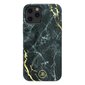 Kingxbar Marble Series case decorated printed marble iPhone 12 mini black (Black) цена и информация | Telefoni kaaned, ümbrised | kaup24.ee