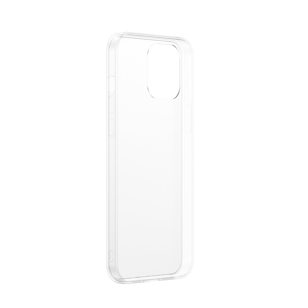 Baseus Frosted Glass Case Hard case with a flexible frame iPhone 12 Pro Max White (WIAPIPH67N-WS02) (White \ iPhone 12 Pro Max) цена и информация | Telefoni kaaned, ümbrised | kaup24.ee