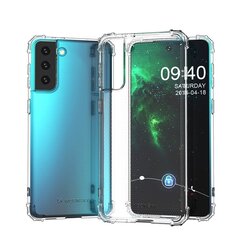 Wozinsky Anti Shock durable case with Military Grade Protection for Samsung Galaxy S21+ 5G (S21 Plus 5G) transparent hind ja info | Telefoni kaaned, ümbrised | kaup24.ee